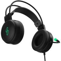 [헤드셋] SPM HM100 클로버 가상 7.1 LED 게이밍 헤드셋 (블랙)_1