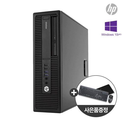 (40대한정) HP 6세대 G3900 실속 사무용 가정용 윈도우10 컴퓨터 본체