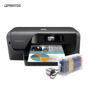 HP 오피스젯 프로 8210 병행수입(무칩)+ 아이팩 공급기 무한잉크제품 (2000ml)