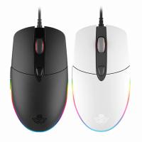 ABKO HACKER A230 3325 RGB 게이밍 마우스 (화이트)