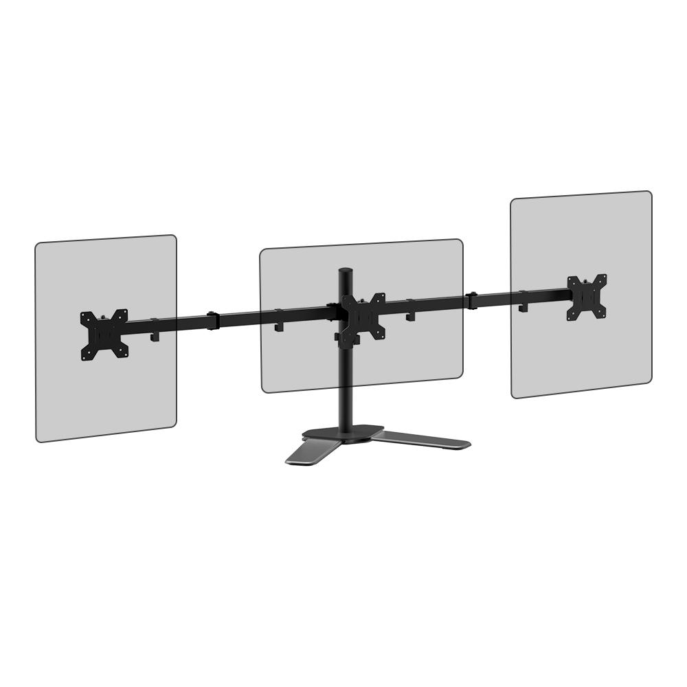 [엘디엘마운트] 트리플 모니터암 27인치 스탠드 주식 모니터 3대 거치대 APL-T036_1