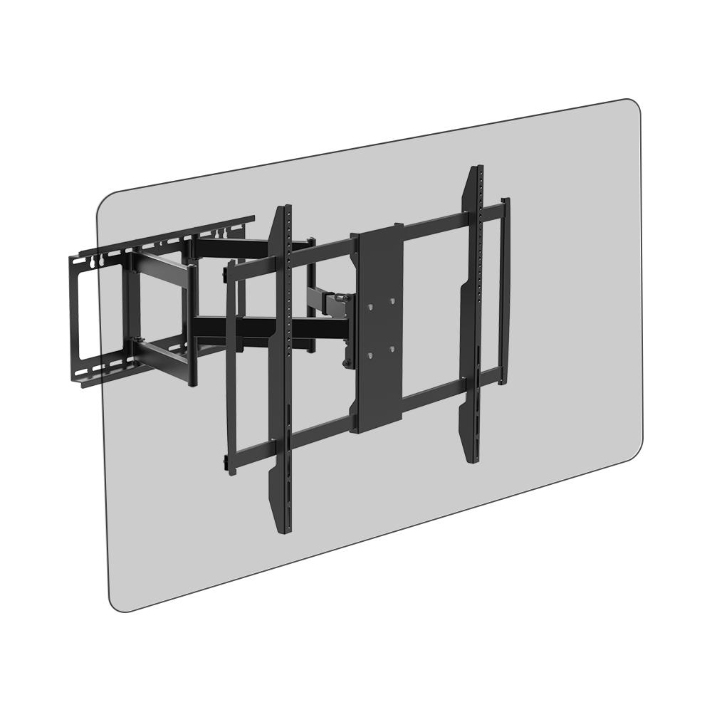 [엘디엘마운트] 100인치 벽걸이TV브라켓 듀얼 관절암 모니터 거치대 APL-96TVD_2