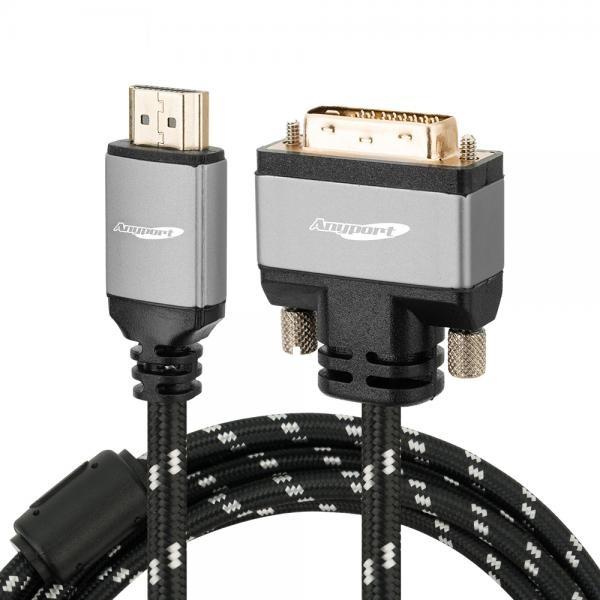 [Anyport] 애니포트 HDMI to DVI 듀얼 케이블 1.2M [AP-DVIHDMI012M]