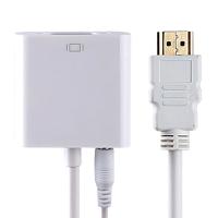 [Anyport] 애니포트 HDMI to VGA 컨버터, 오디오 지원 [AP-HDTV1A] [화이트]