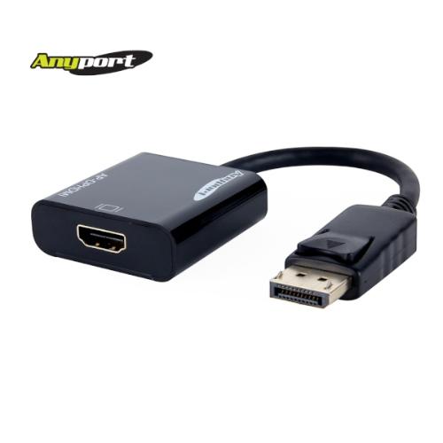 [Anyport] 애니포트 DisplayPort to HDMI 컨버터 블랙 [AP-DPHDMI]