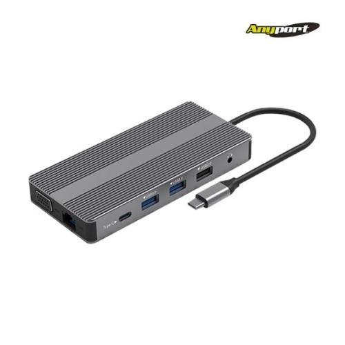 [Anyport] 애니포트 AP-TC121HDL (USB허브/12포트/멀티포트) ▶ [무전원/C타입] ◀