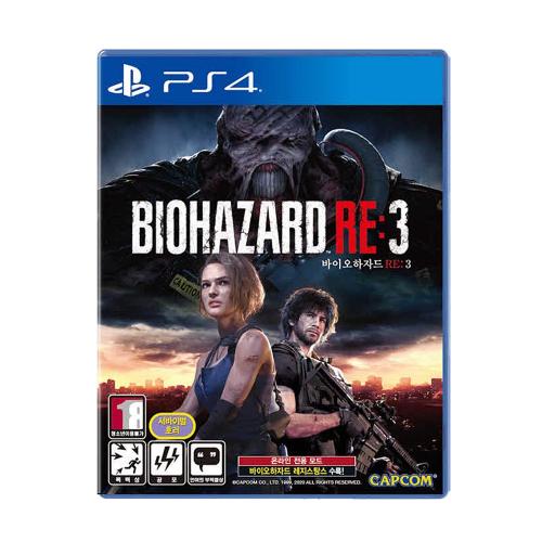 [중고] PS4 바이오 하자드 RE : 3 - 한글자막