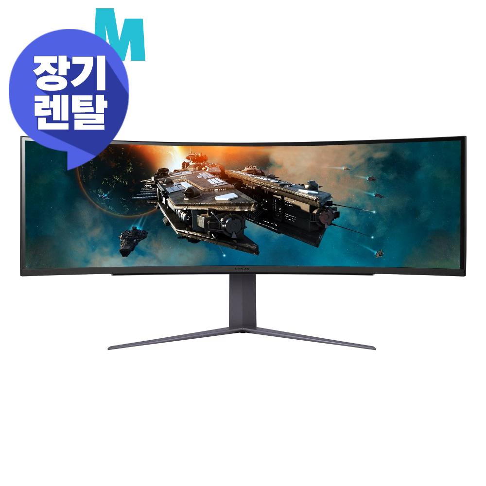 [렌탈] 49인치 커브드 LG 울트라와이드 DQHD 240Hz