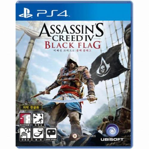 PS4 어쌔신 크리드 블랙 플래그 영문판 CD