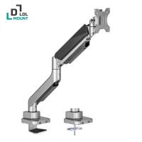 [엘디엘 마운트] 클램프형 고중량 싱글 가스스프링 모니터암, APL-GS521 [17~49형]
