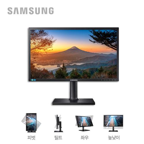 삼성전자 24인치 PLS S24E650 FHD 와이드 모니터 피벗 HDMI