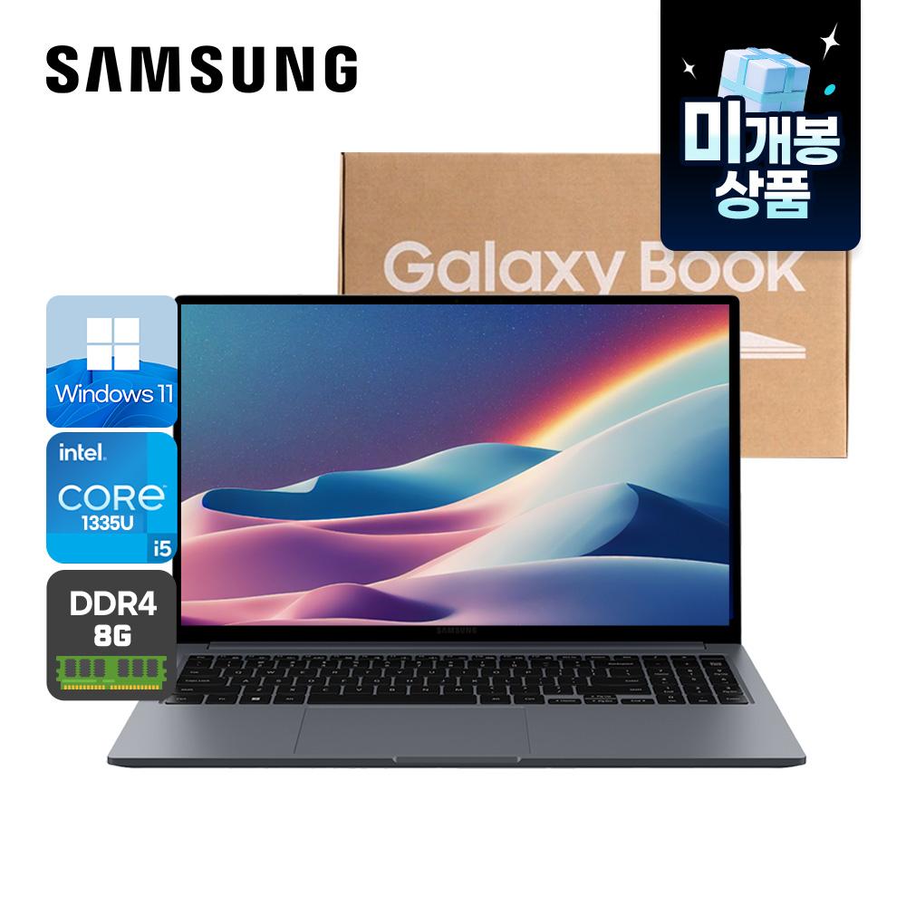 ★미개봉★삼성전자 갤럭시북4 윈도우11 사무용 학생용 노트북 그레이