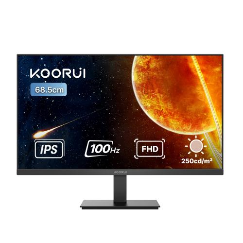 쿠루이 27인치 FHD IPS 100Hz 광시야각 모니터 E2711F